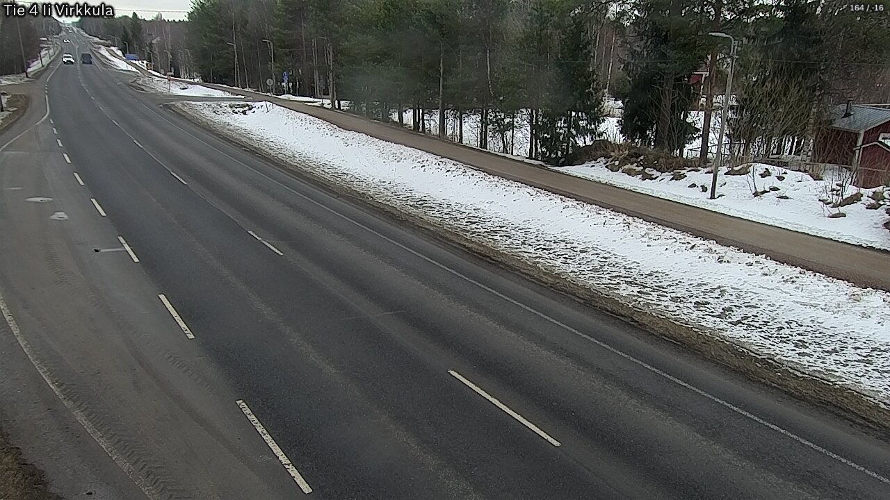 Weather Camera Image Road 4 Ii, Virkkula, Ii, Pohjois-Pohjanmaa