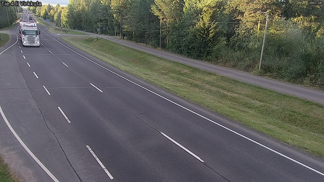 Weather Camera Image Väg 4 Ijo, Virkkula, Ii, Pohjois-Pohjanmaa