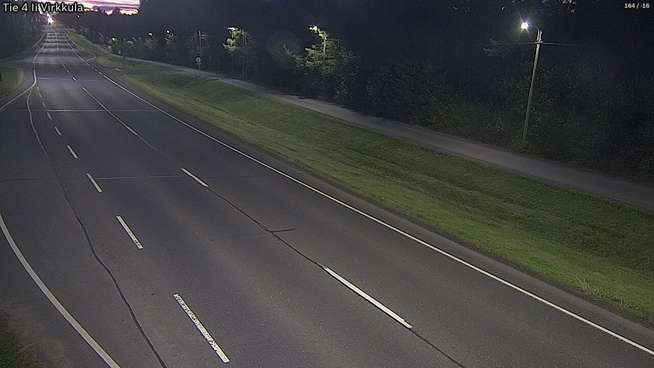 Weather Camera Image Väg 4 Ijo, Virkkula, Ii, Pohjois-Pohjanmaa