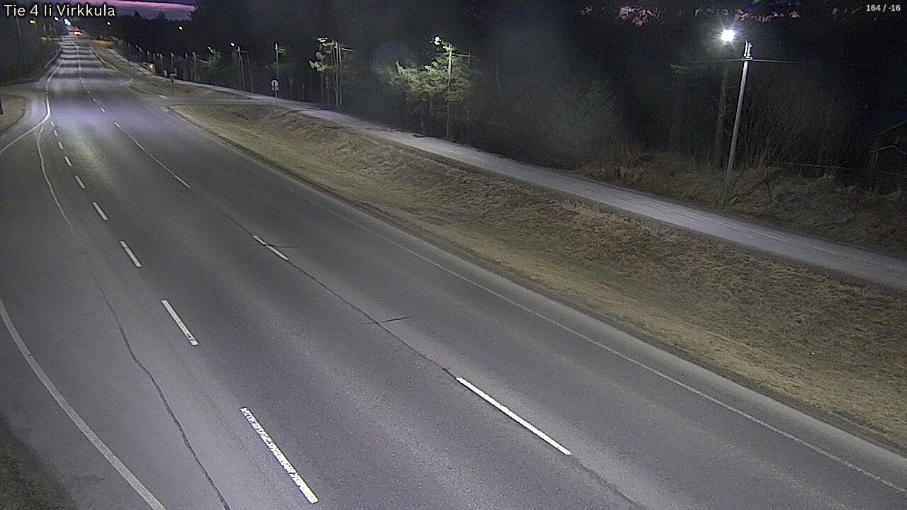 Weather Camera Image Road 4 Ii, Virkkula, Ii, Pohjois-Pohjanmaa