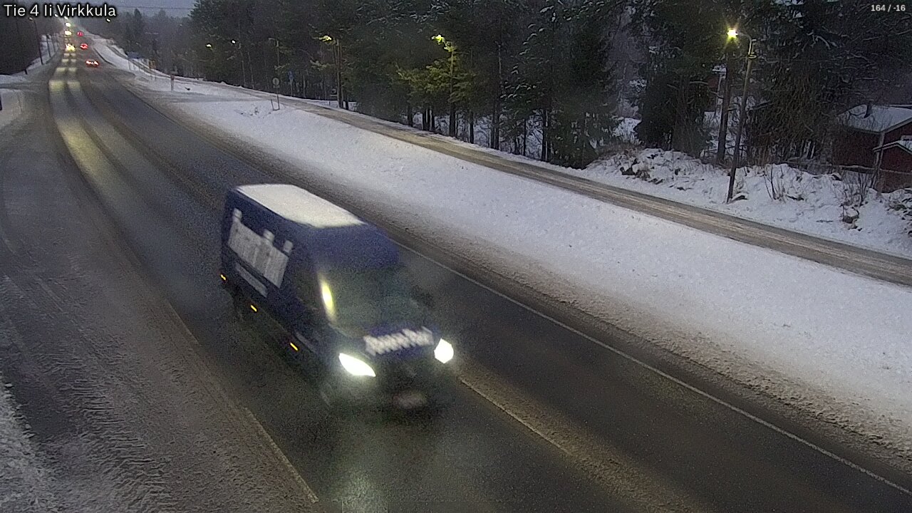 Weather Camera Image Väg 4 Ijo, Virkkula, Ii, Pohjois-Pohjanmaa