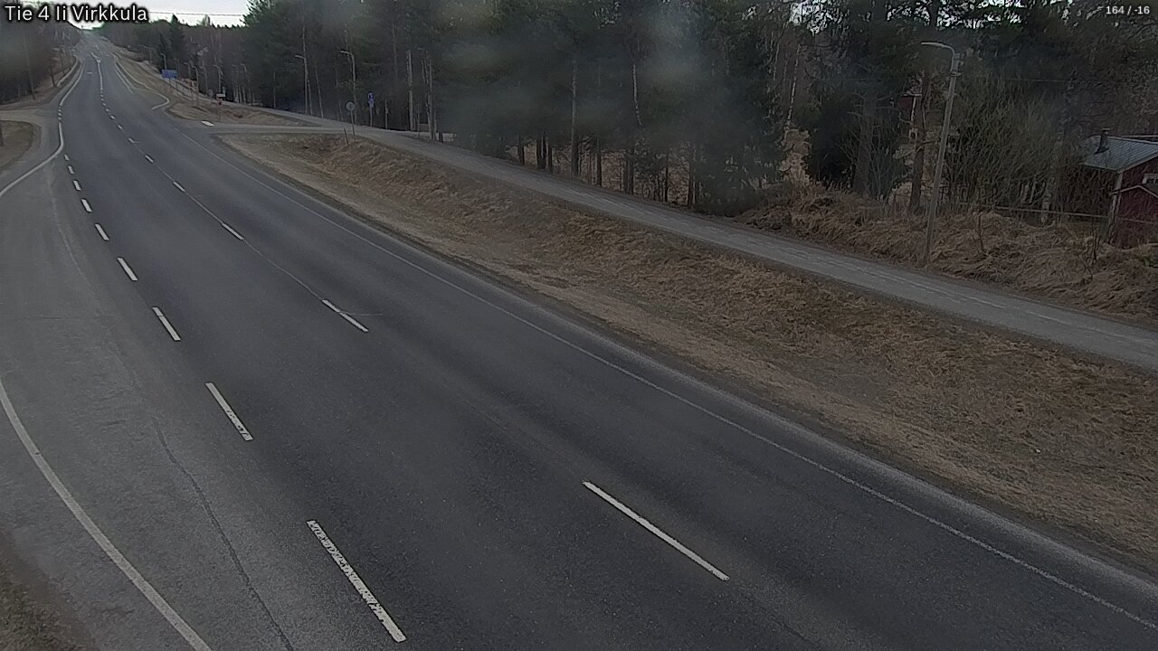 Weather Camera Image Väg 4 Ijo, Virkkula, Ii, Pohjois-Pohjanmaa
