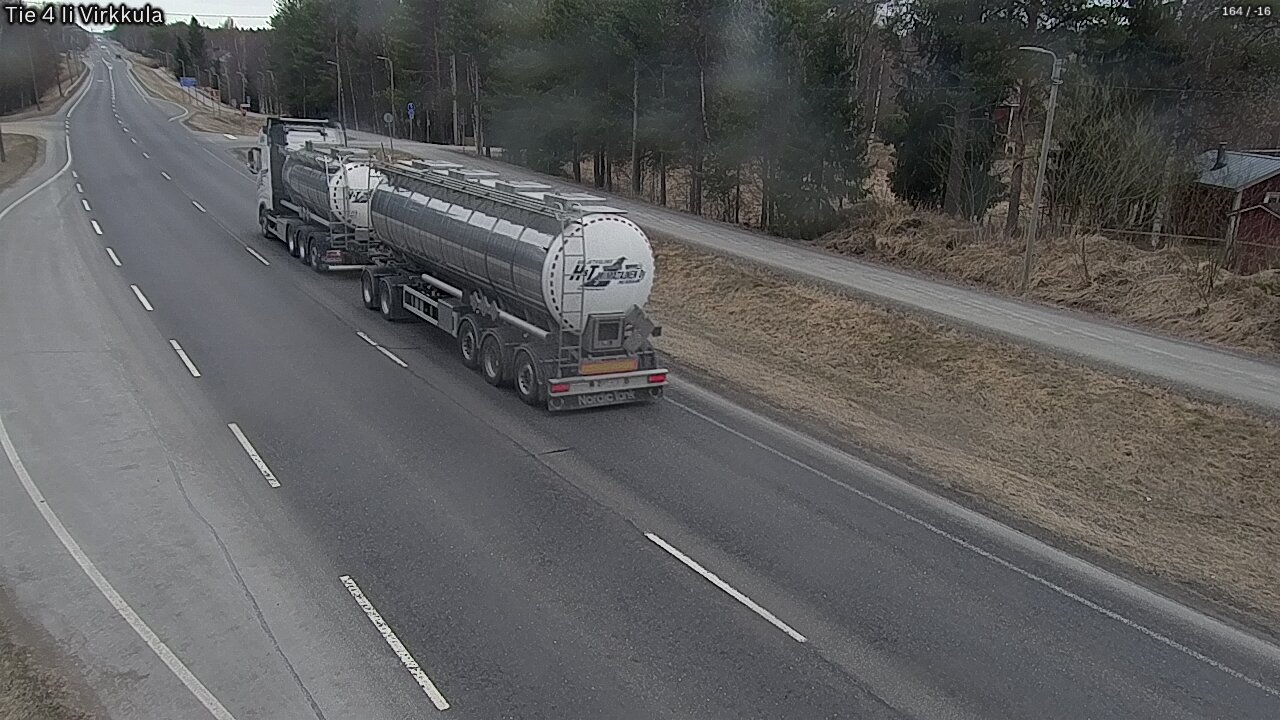 Weather Camera Image Väg 4 Ijo, Virkkula, Ii, Pohjois-Pohjanmaa