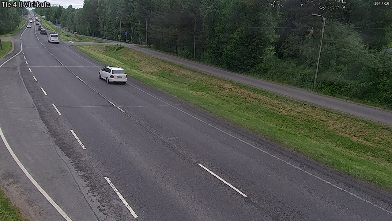 Weather Camera Image Väg 4 Ijo, Virkkula, Ii, Pohjois-Pohjanmaa