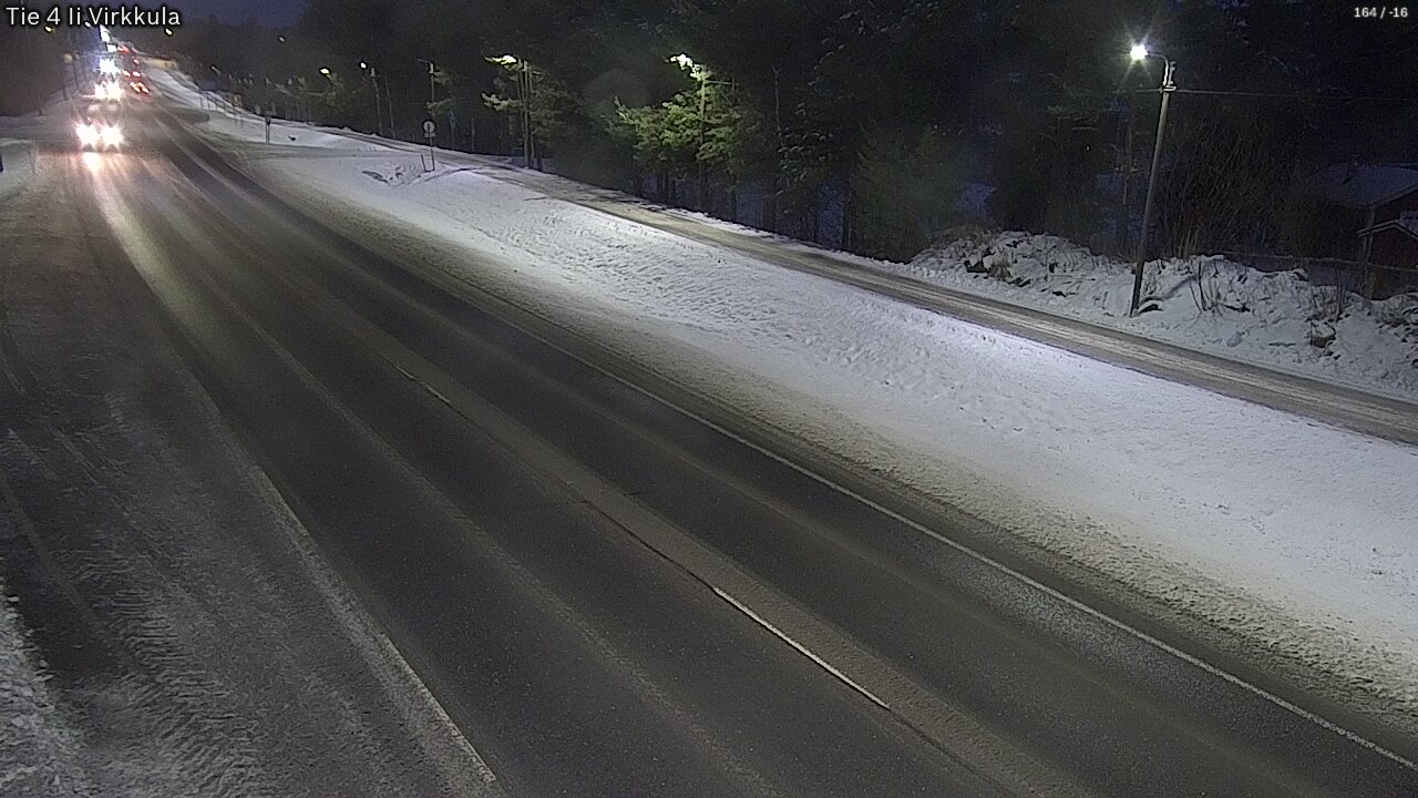 Weather Camera Image Road 4 Ii, Virkkula, Ii, Pohjois-Pohjanmaa
