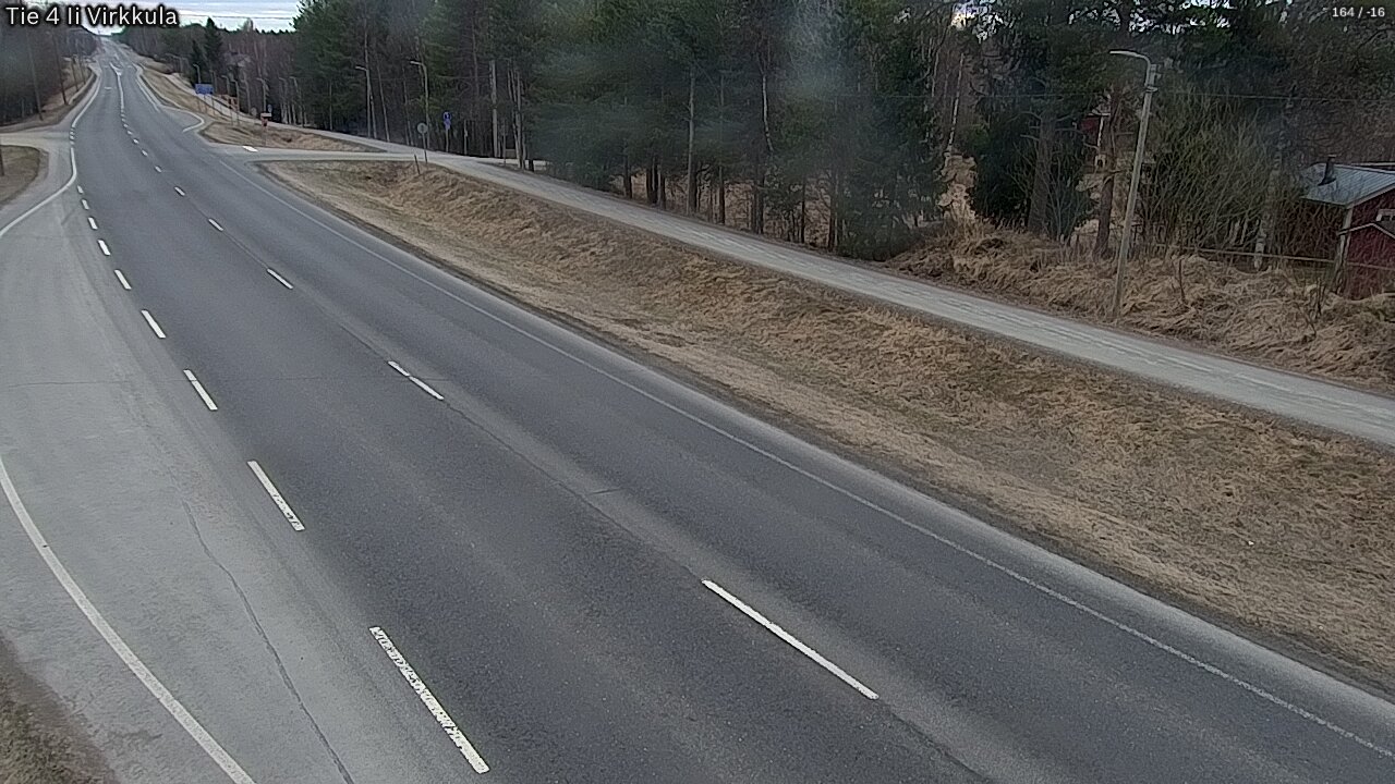 Weather Camera Image Road 4 Ii, Virkkula, Ii, Pohjois-Pohjanmaa