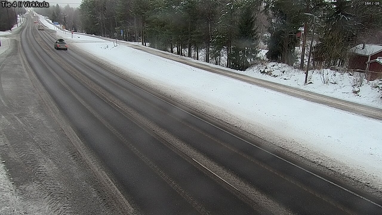 Weather Camera Image Road 4 Ii, Virkkula, Ii, Pohjois-Pohjanmaa