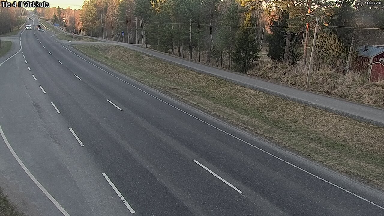 Weather Camera Image Väg 4 Ijo, Virkkula, Ii, Pohjois-Pohjanmaa