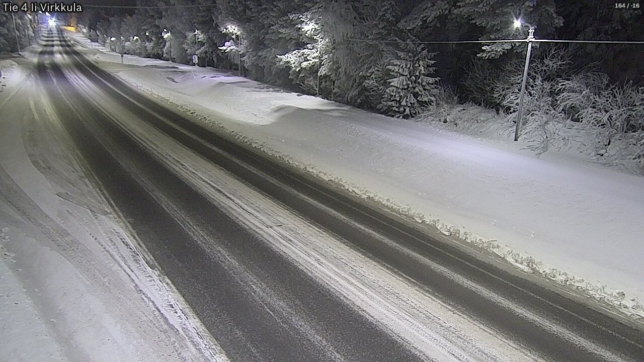 Weather Camera Image Road 4 Ii, Virkkula, Ii, Pohjois-Pohjanmaa