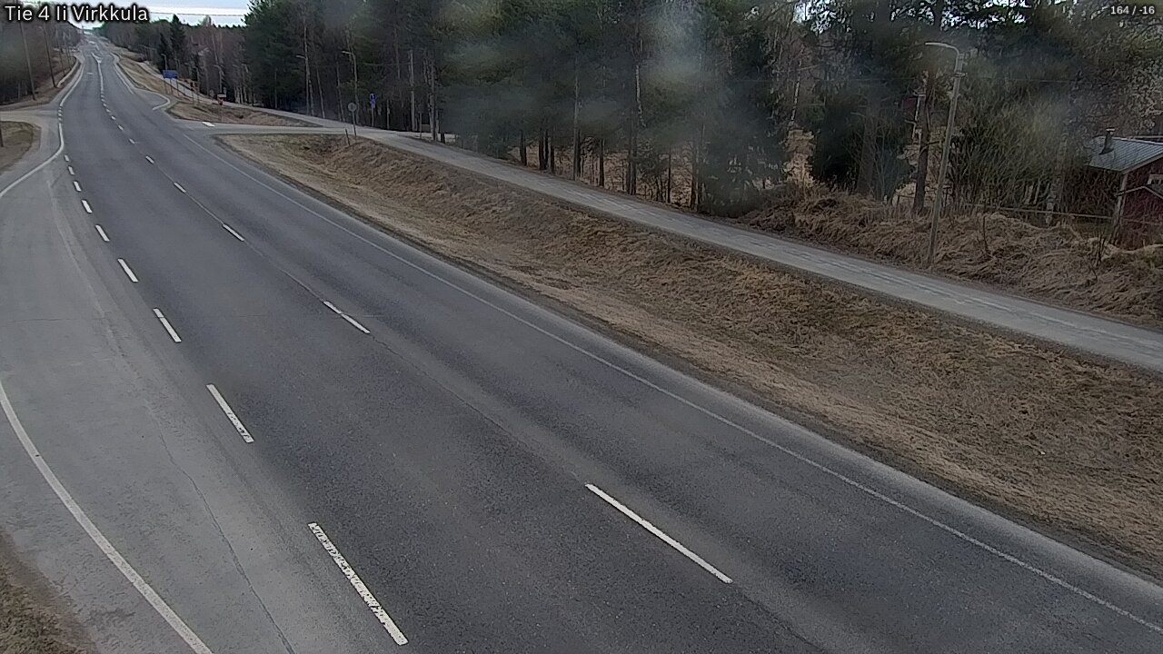 Weather Camera Image Väg 4 Ijo, Virkkula, Ii, Pohjois-Pohjanmaa