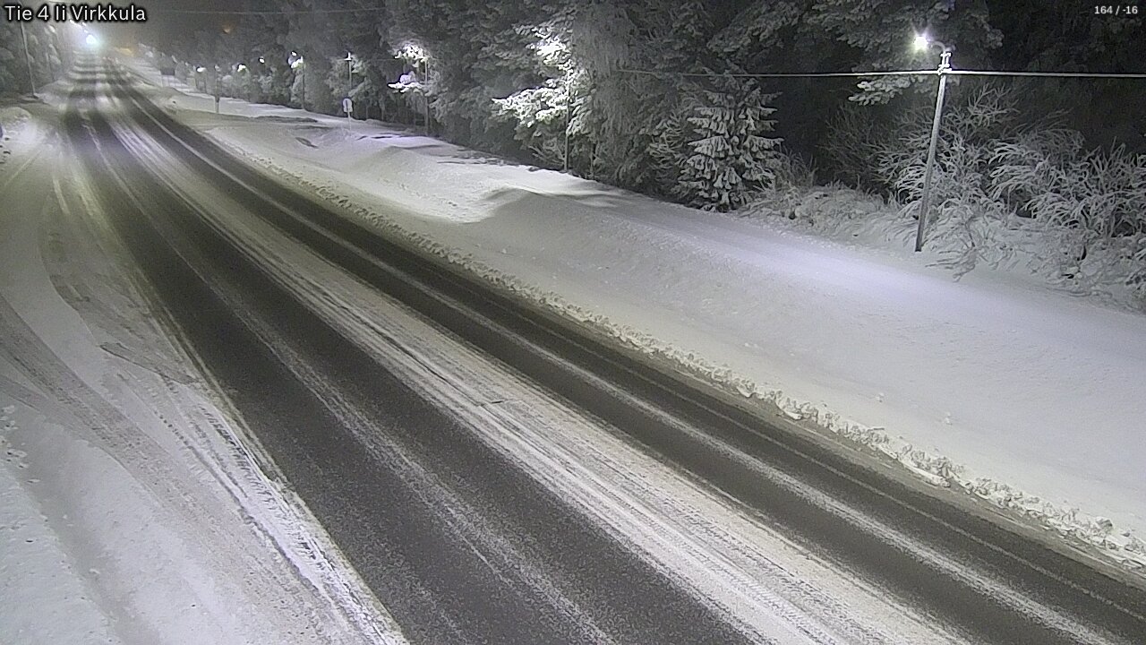 Weather Camera Image Road 4 Ii, Virkkula, Ii, Pohjois-Pohjanmaa