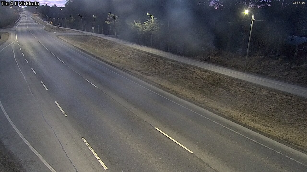 Weather Camera Image Road 4 Ii, Virkkula, Ii, Pohjois-Pohjanmaa