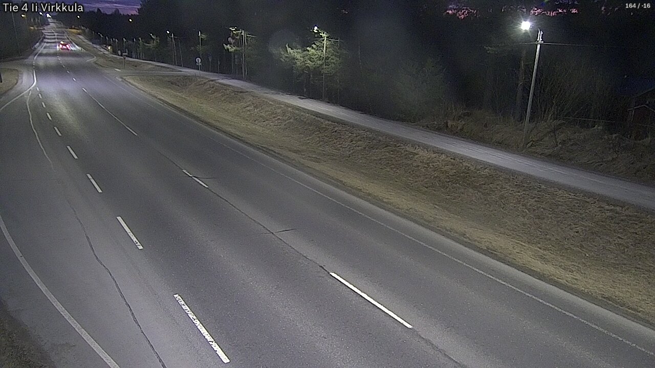 Weather Camera Image Road 4 Ii, Virkkula, Ii, Pohjois-Pohjanmaa