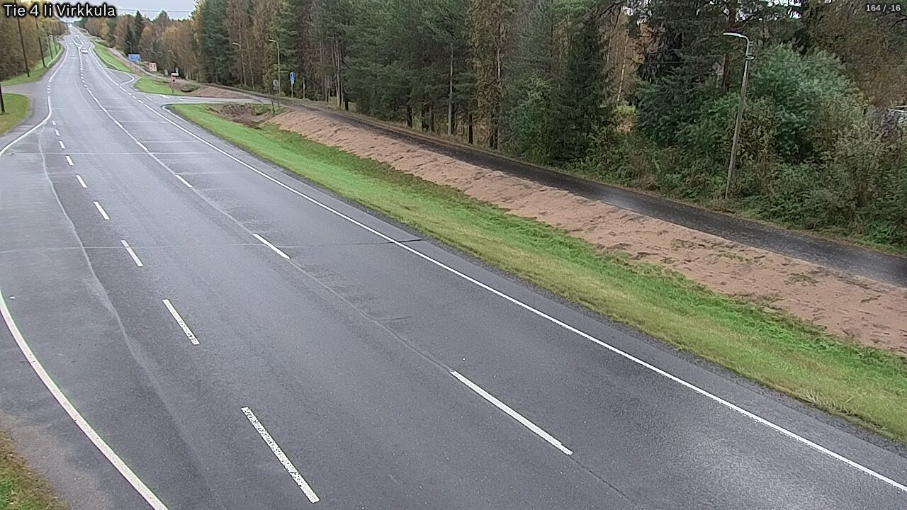 Weather Camera Image Road 4 Ii, Virkkula, Ii, Pohjois-Pohjanmaa