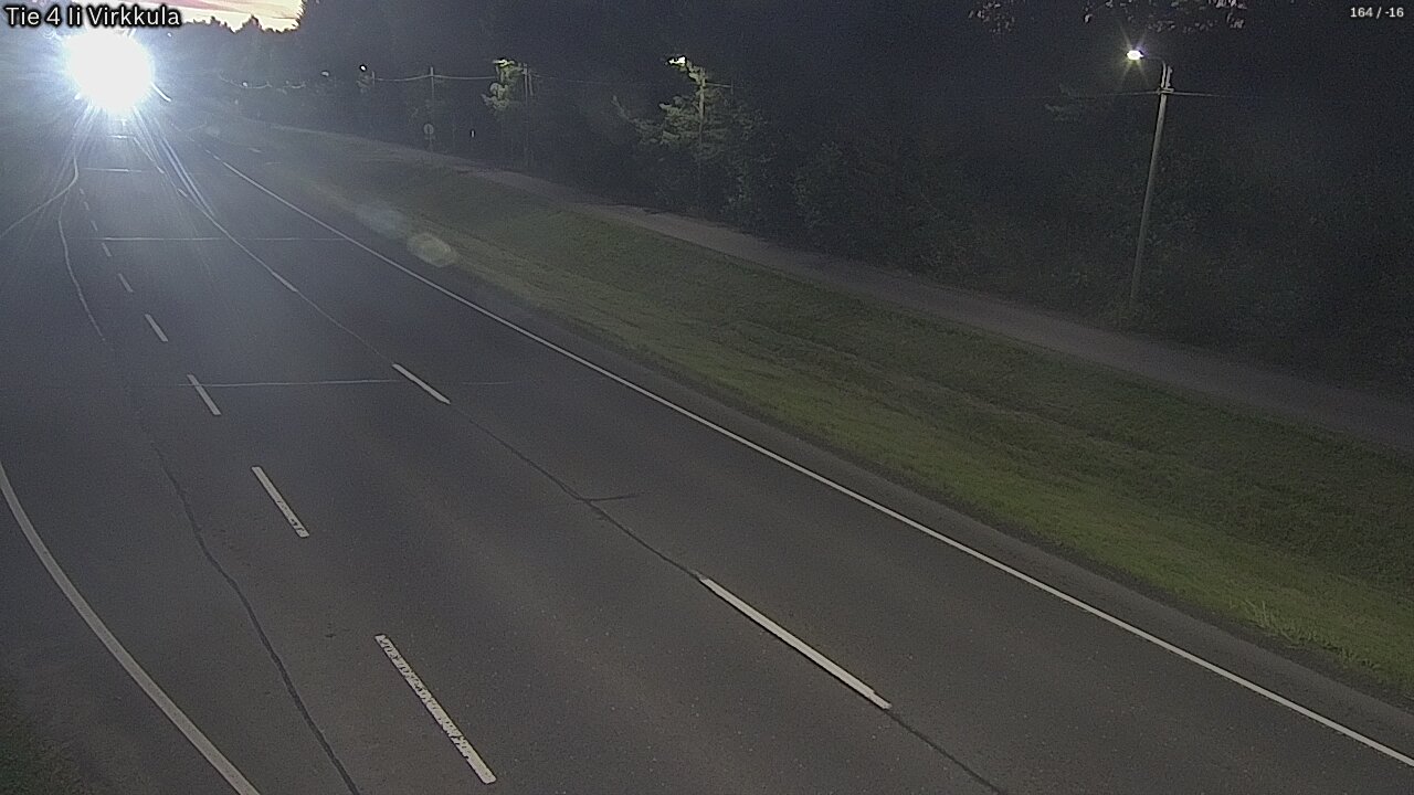 Weather Camera Image Väg 4 Ijo, Virkkula, Ii, Pohjois-Pohjanmaa