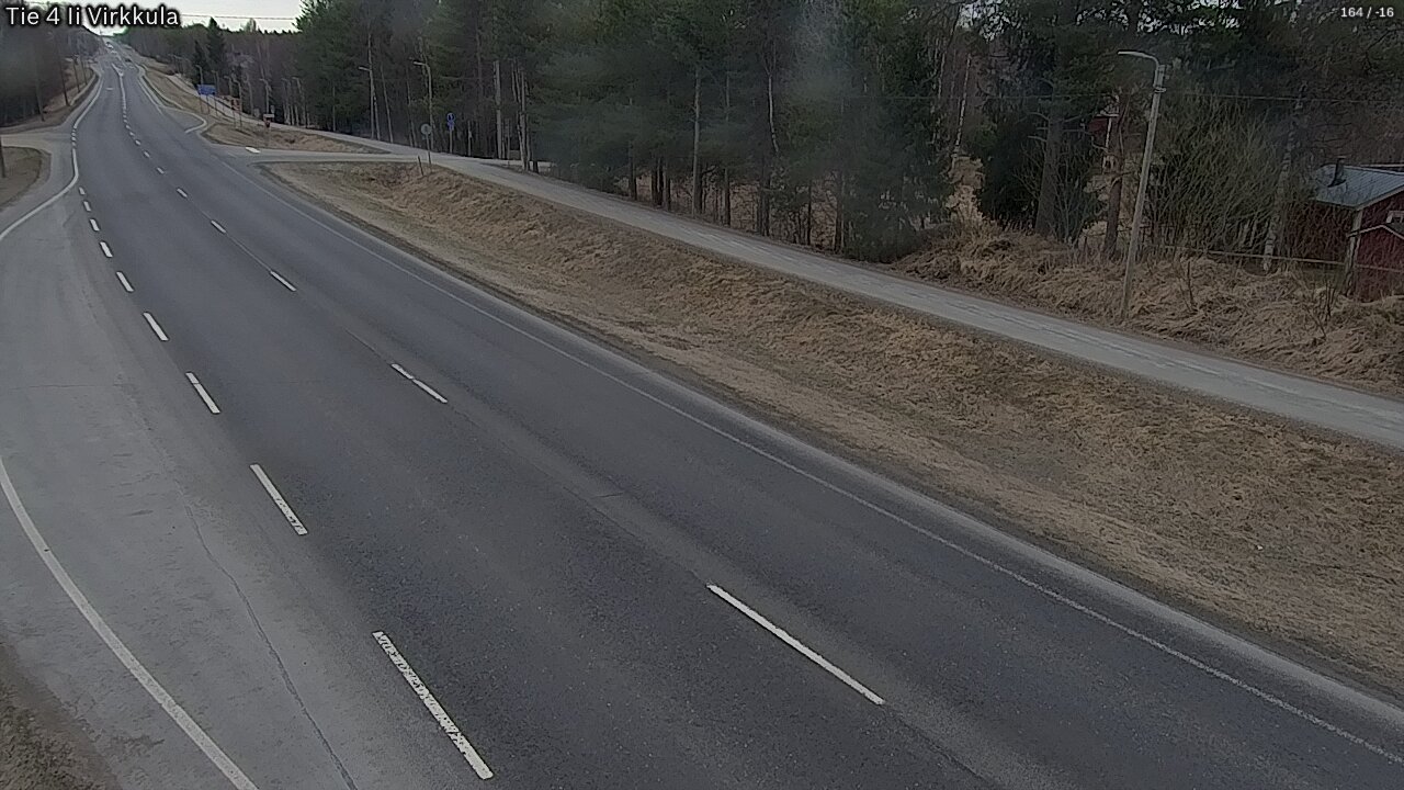 Weather Camera Image Väg 4 Ijo, Virkkula, Ii, Pohjois-Pohjanmaa