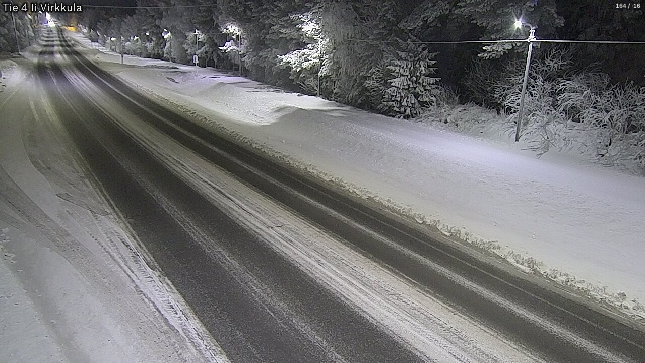 Weather Camera Image Road 4 Ii, Virkkula, Ii, Pohjois-Pohjanmaa