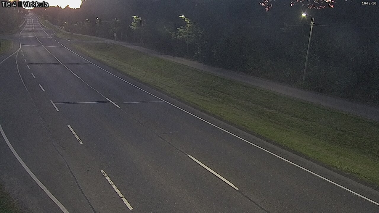 Weather Camera Image Väg 4 Ijo, Virkkula, Ii, Pohjois-Pohjanmaa