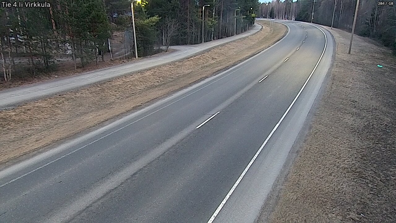 Kelikamerat Kuva Tie 4 Ii, Virkkula, Ii, Pohjois-Pohjanmaa