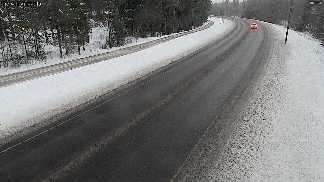 Weather Camera Image Road 4 Ii, Virkkula, Ii, Pohjois-Pohjanmaa