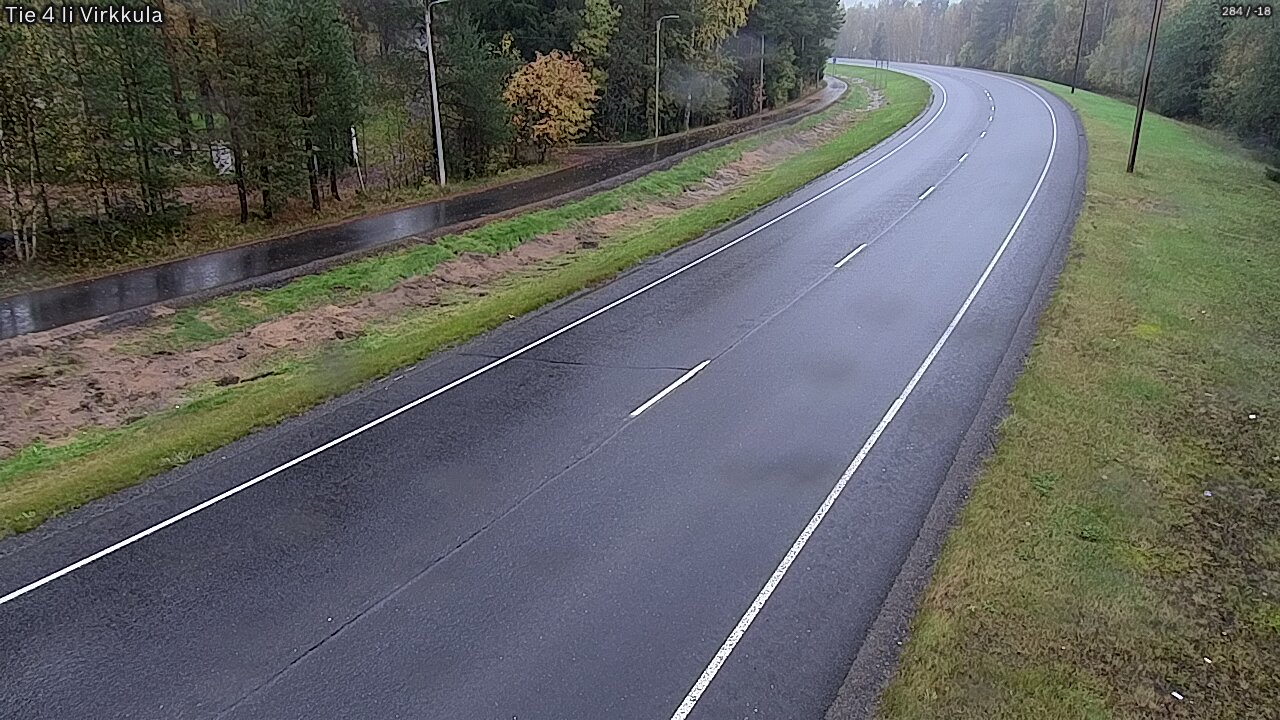Weather Camera Image Road 4 Ii, Virkkula, Ii, Pohjois-Pohjanmaa