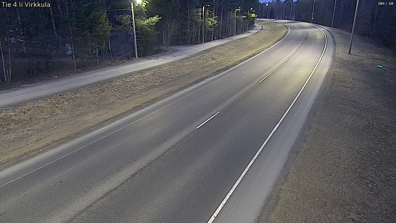 Kelikamerat Kuva Tie 4 Ii, Virkkula, Ii, Pohjois-Pohjanmaa