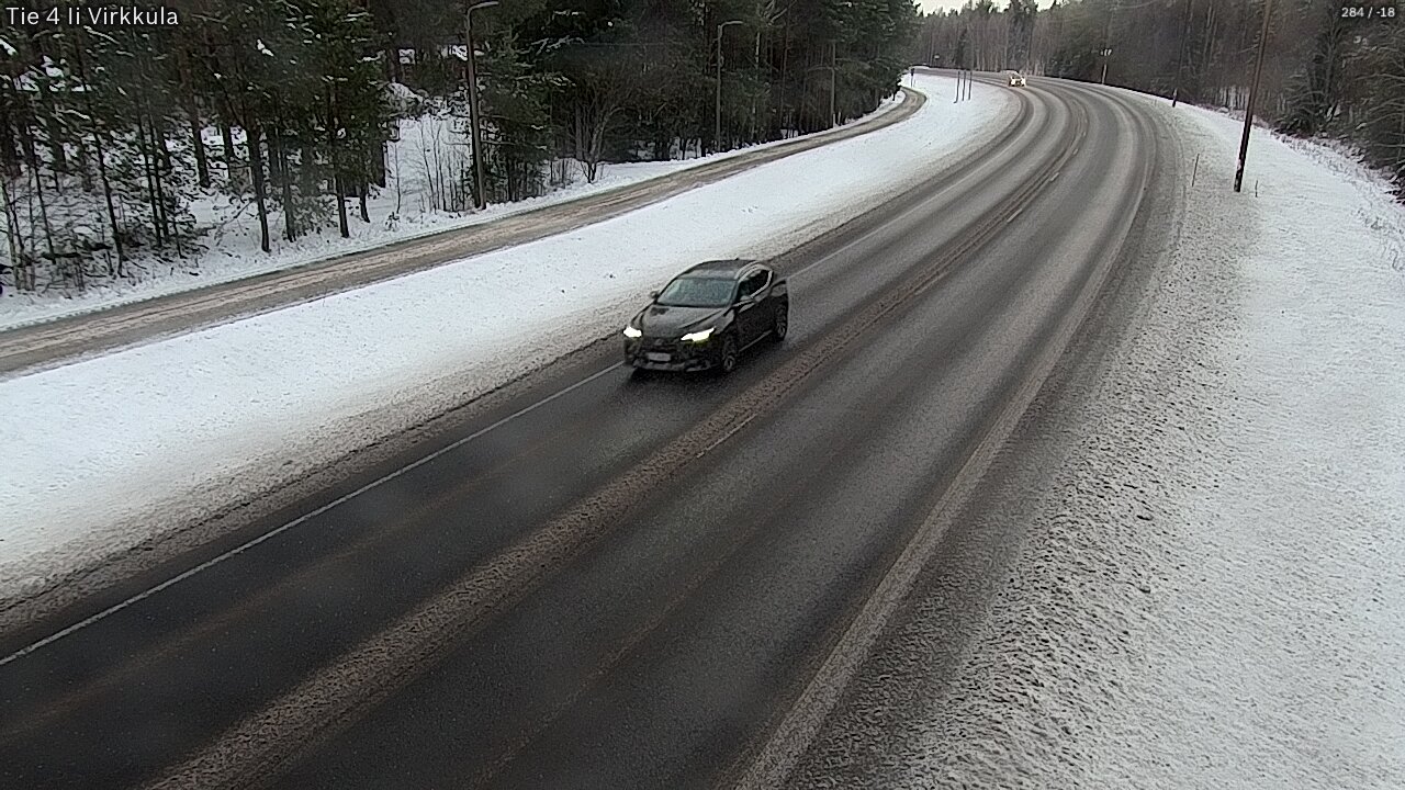 Weather Camera Image Road 4 Ii, Virkkula, Ii, Pohjois-Pohjanmaa