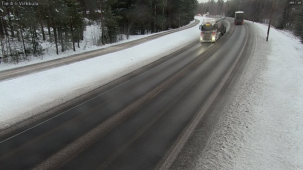 Weather Camera Image Road 4 Ii, Virkkula, Ii, Pohjois-Pohjanmaa