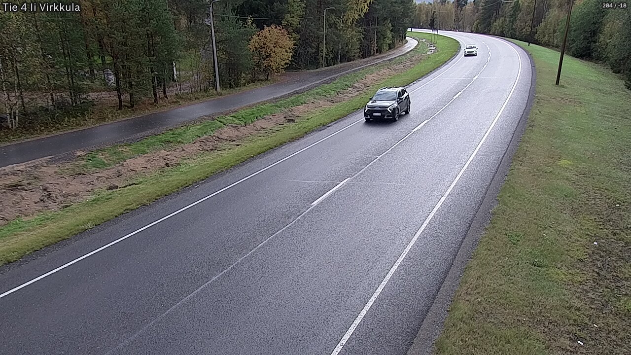 Weather Camera Image Road 4 Ii, Virkkula, Ii, Pohjois-Pohjanmaa