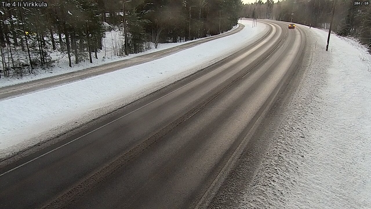 Weather Camera Image Road 4 Ii, Virkkula, Ii, Pohjois-Pohjanmaa