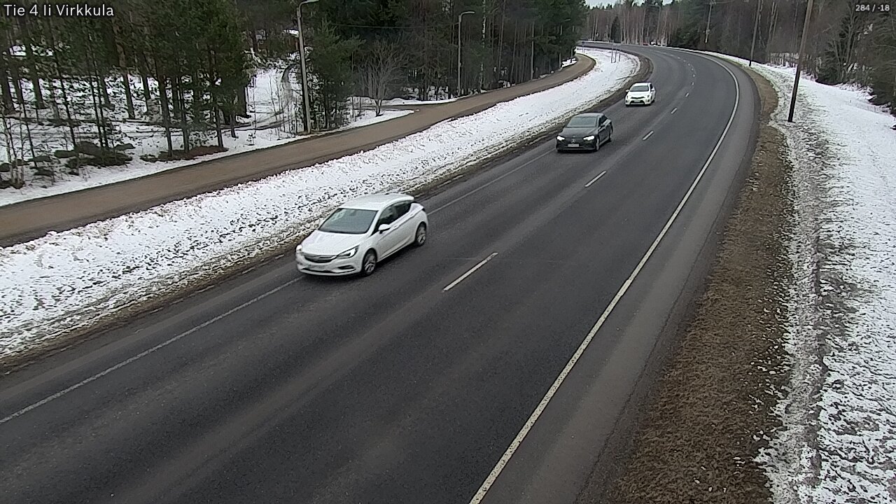 Weather Camera Image Road 4 Ii, Virkkula, Ii, Pohjois-Pohjanmaa