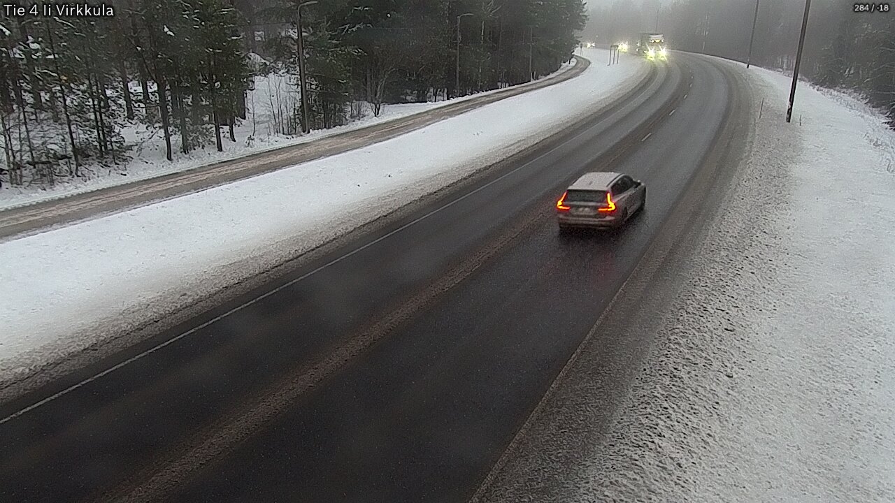 Weather Camera Image Road 4 Ii, Virkkula, Ii, Pohjois-Pohjanmaa