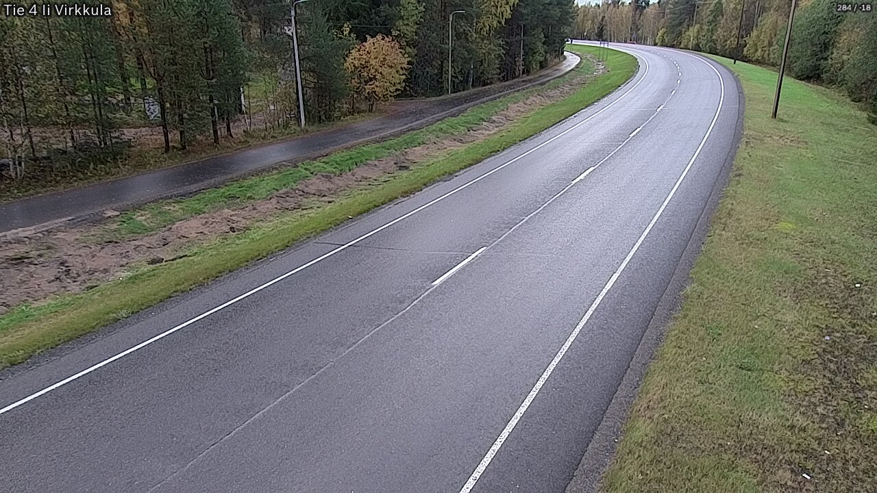 Weather Camera Image Road 4 Ii, Virkkula, Ii, Pohjois-Pohjanmaa