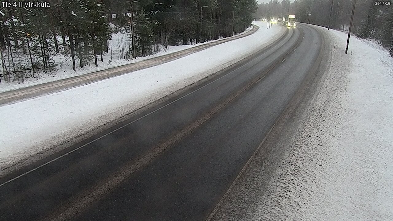 Weather Camera Image Road 4 Ii, Virkkula, Ii, Pohjois-Pohjanmaa