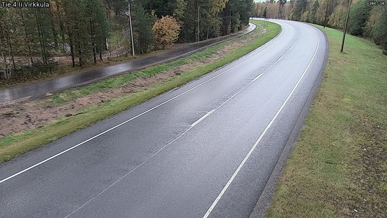 Weather Camera Image Road 4 Ii, Virkkula, Ii, Pohjois-Pohjanmaa
