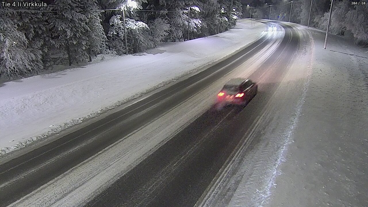 Weather Camera Image Väg 4 Ijo, Virkkula, Ii, Pohjois-Pohjanmaa