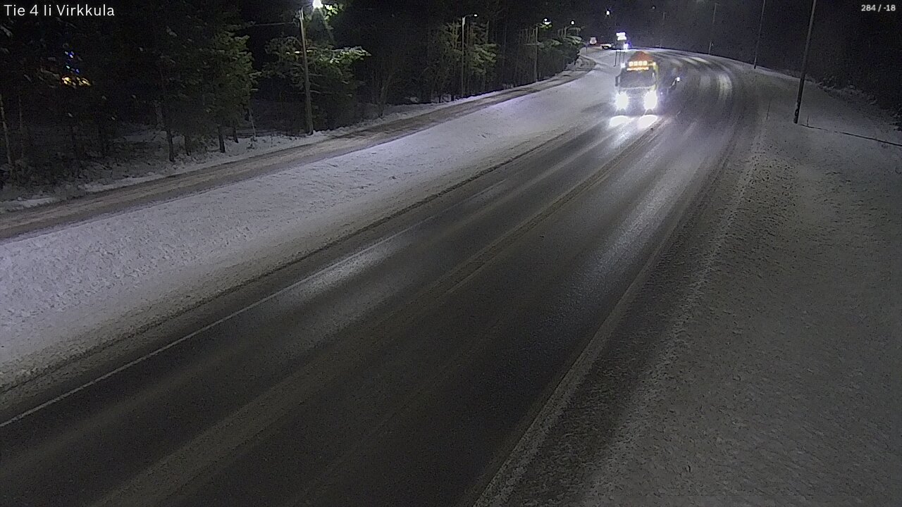 Weather Camera Image Road 4 Ii, Virkkula, Ii, Pohjois-Pohjanmaa
