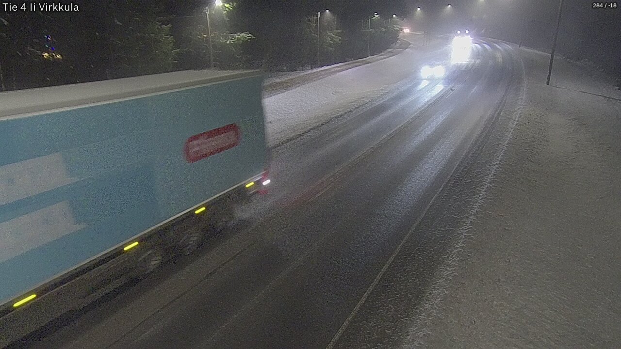 Weather Camera Image Road 4 Ii, Virkkula, Ii, Pohjois-Pohjanmaa