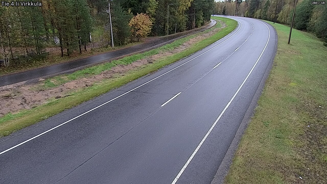 Weather Camera Image Road 4 Ii, Virkkula, Ii, Pohjois-Pohjanmaa