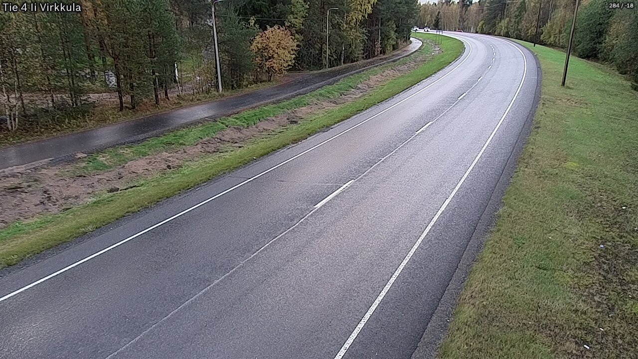 Weather Camera Image Road 4 Ii, Virkkula, Ii, Pohjois-Pohjanmaa