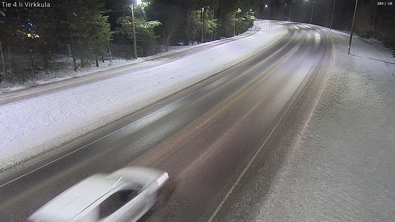 Weather Camera Image Road 4 Ii, Virkkula, Ii, Pohjois-Pohjanmaa