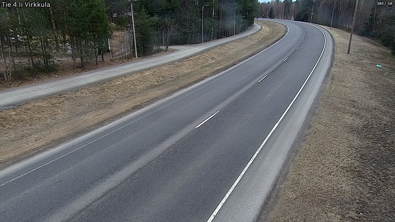 Weather Camera Image Road 4 Ii, Virkkula, Ii, Pohjois-Pohjanmaa