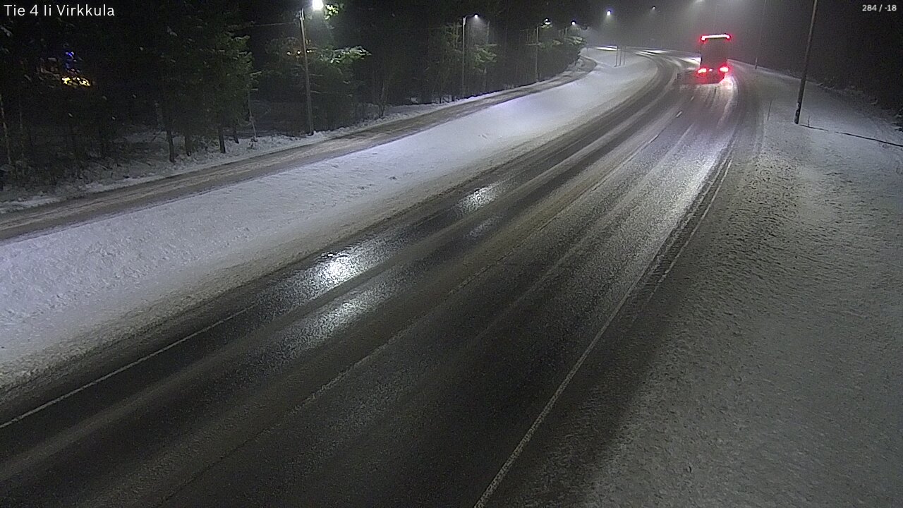 Weather Camera Image Road 4 Ii, Virkkula, Ii, Pohjois-Pohjanmaa