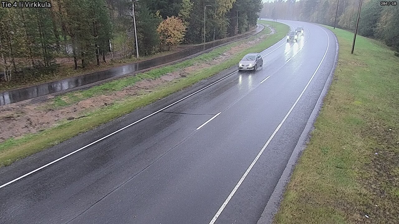 Weather Camera Image Road 4 Ii, Virkkula, Ii, Pohjois-Pohjanmaa