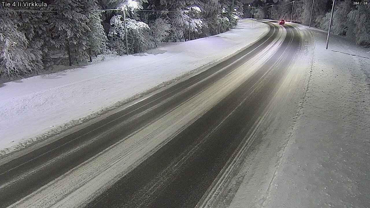 Weather Camera Image Road 4 Ii, Virkkula, Ii, Pohjois-Pohjanmaa