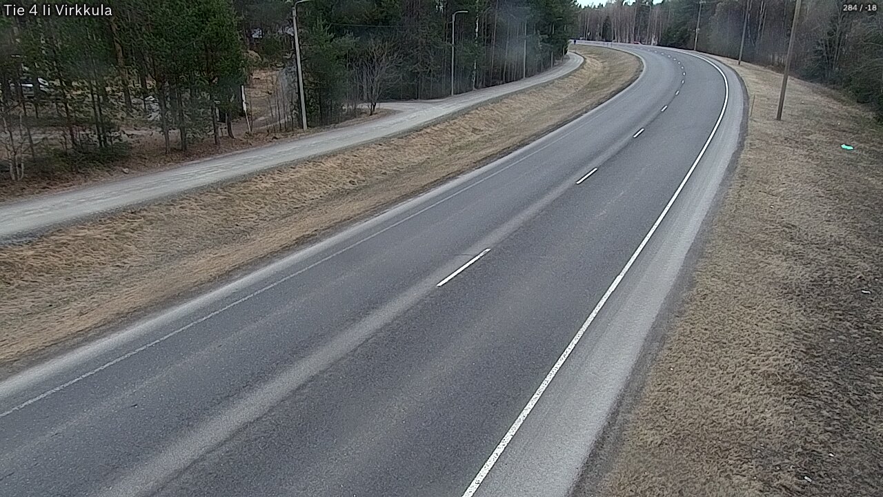 Weather Camera Image Road 4 Ii, Virkkula, Ii, Pohjois-Pohjanmaa