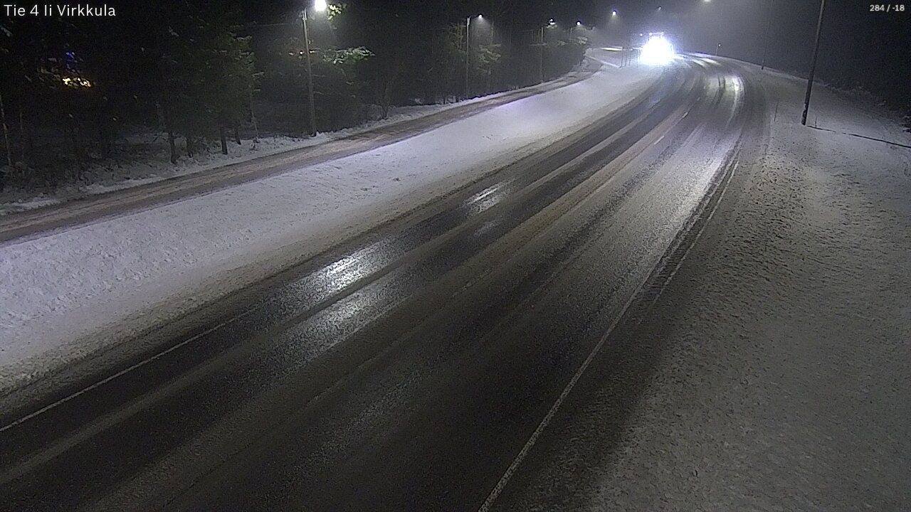 Weather Camera Image Road 4 Ii, Virkkula, Ii, Pohjois-Pohjanmaa