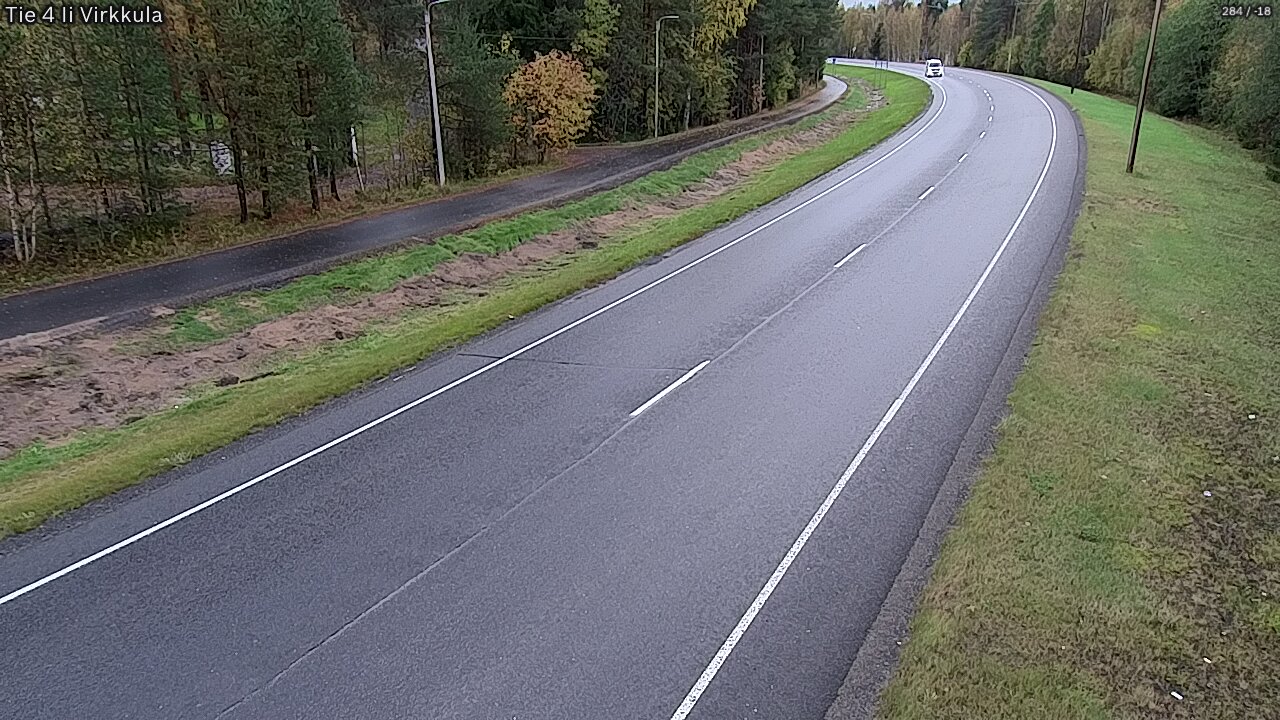 Weather Camera Image Road 4 Ii, Virkkula, Ii, Pohjois-Pohjanmaa