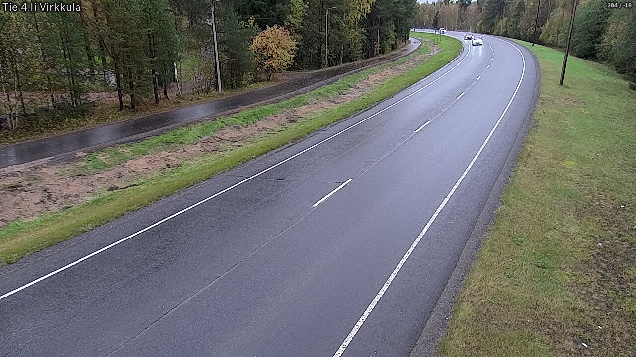 Weather Camera Image Road 4 Ii, Virkkula, Ii, Pohjois-Pohjanmaa
