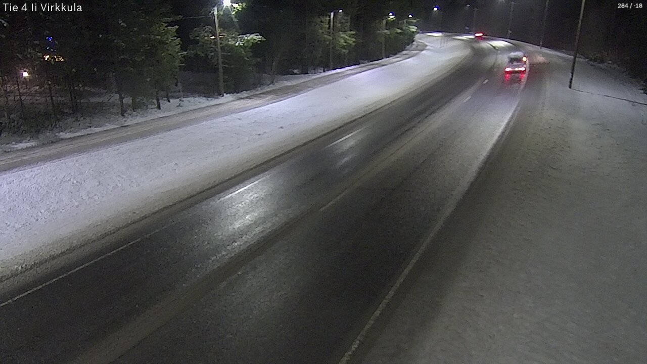 Weather Camera Image Väg 4 Ijo, Virkkula, Ii, Pohjois-Pohjanmaa
